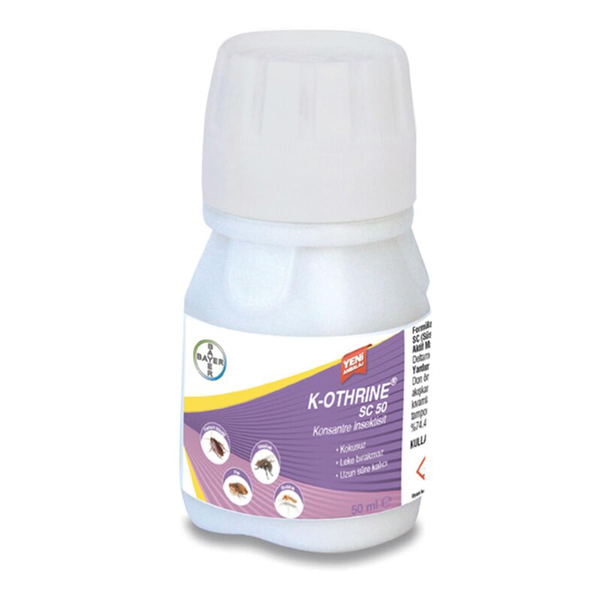 BAYER K-OTHRİNE SC 50 KOKUSUZ HAŞERE ÖLDÜRÜCÜ (50 ml)