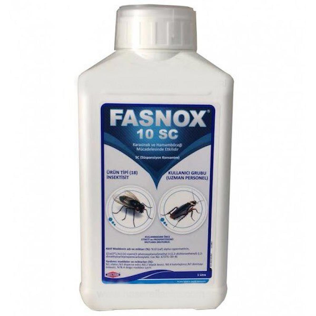 FASNOX SC 10 KOKUSUZ HAŞERE ÖLDÜRÜCÜ 1 LİTRE