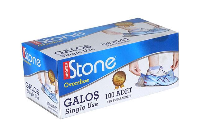 Omnipazar Stone Galoş Kutulu Tek Kullanımlık 100' lü Paket