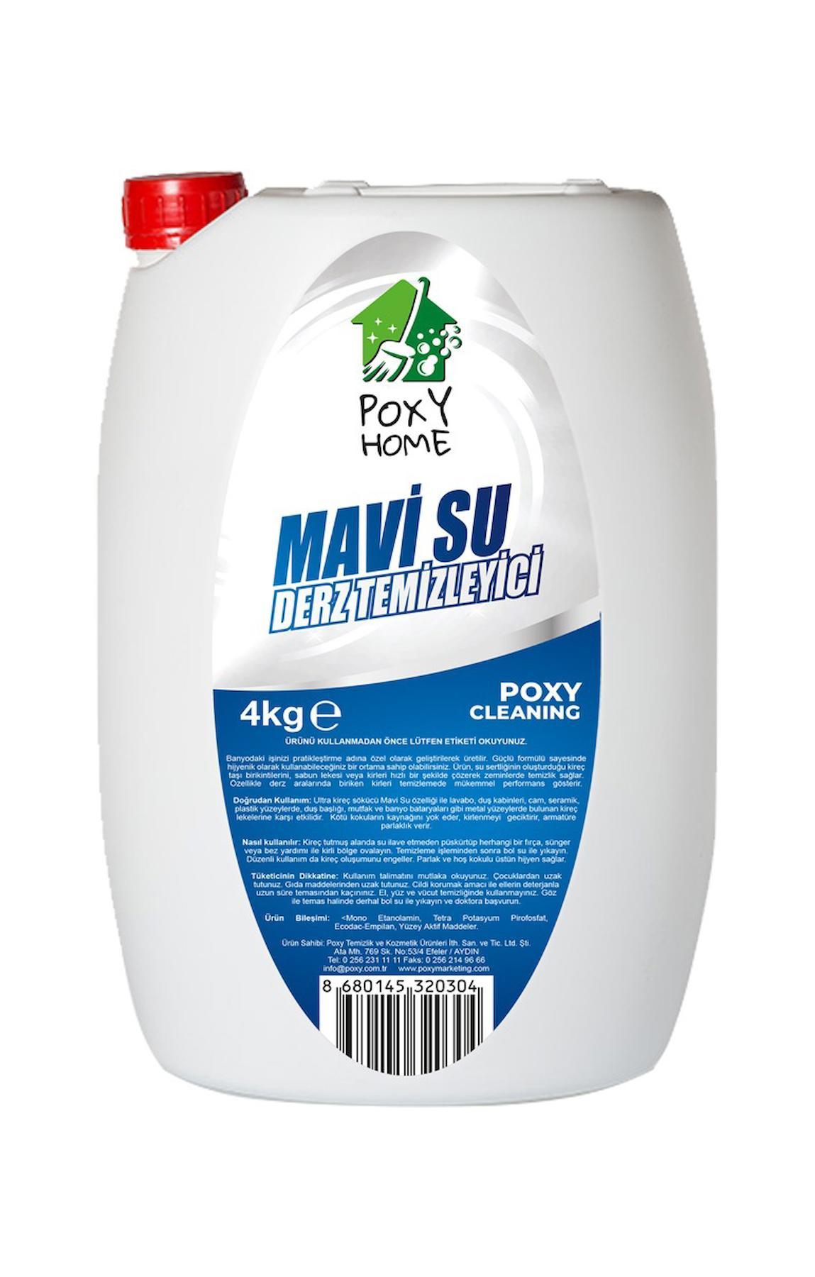 Poxy Home Mavi Su 4 kg Pas ve Kireç Çözücü Sıvı