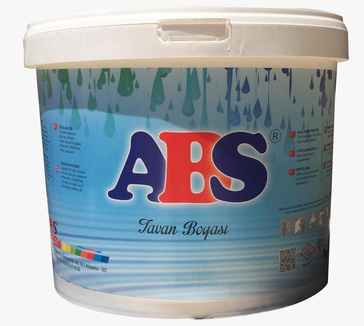 abs tavan boyası 7lt/9 kg