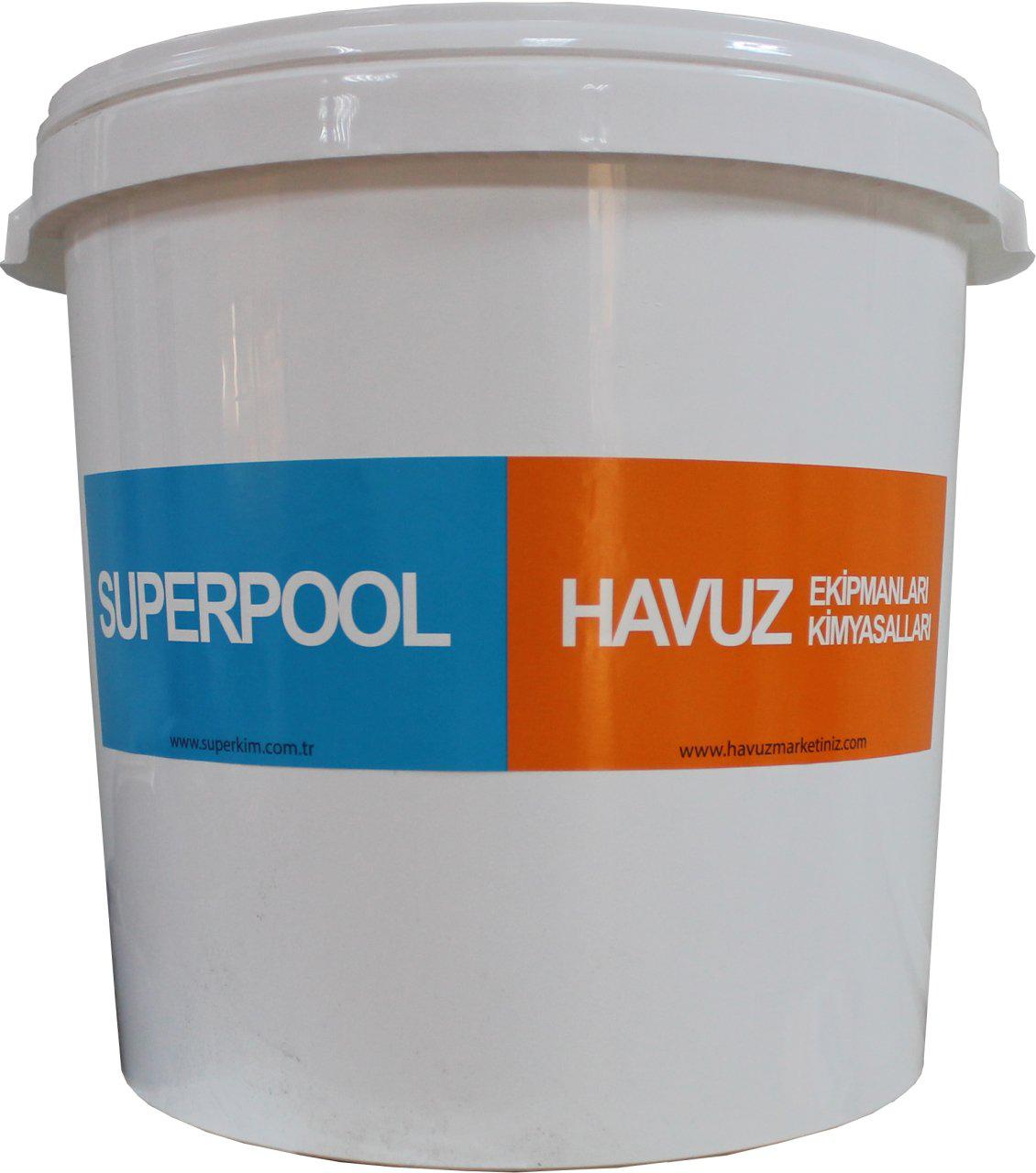 SPP Superpool Toz Klor 90GR 25 KG Havuz Kimyasalı