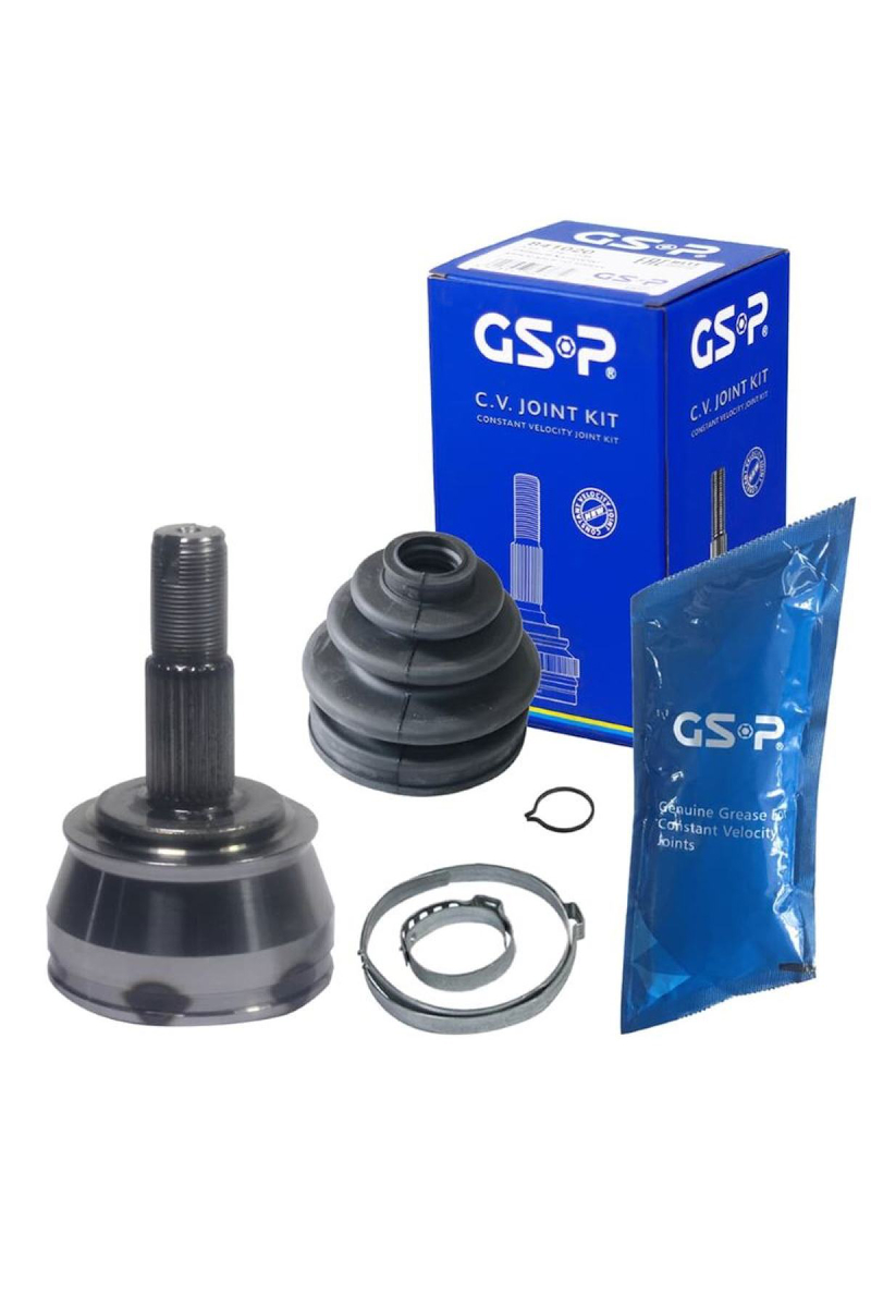 GSP 899008 AKS KAFASI DIS TAMIR TAKIMI (TEK,TARAFI DIS DISL: 25 TEKERLEK TARAFI IC DISLI BAGL: 22 CONTA CAPI: 60 MM, UZUNLUK:132,5 MM) ABSLI:48 DIS P206 1,6 16V P206 CC (00 09)