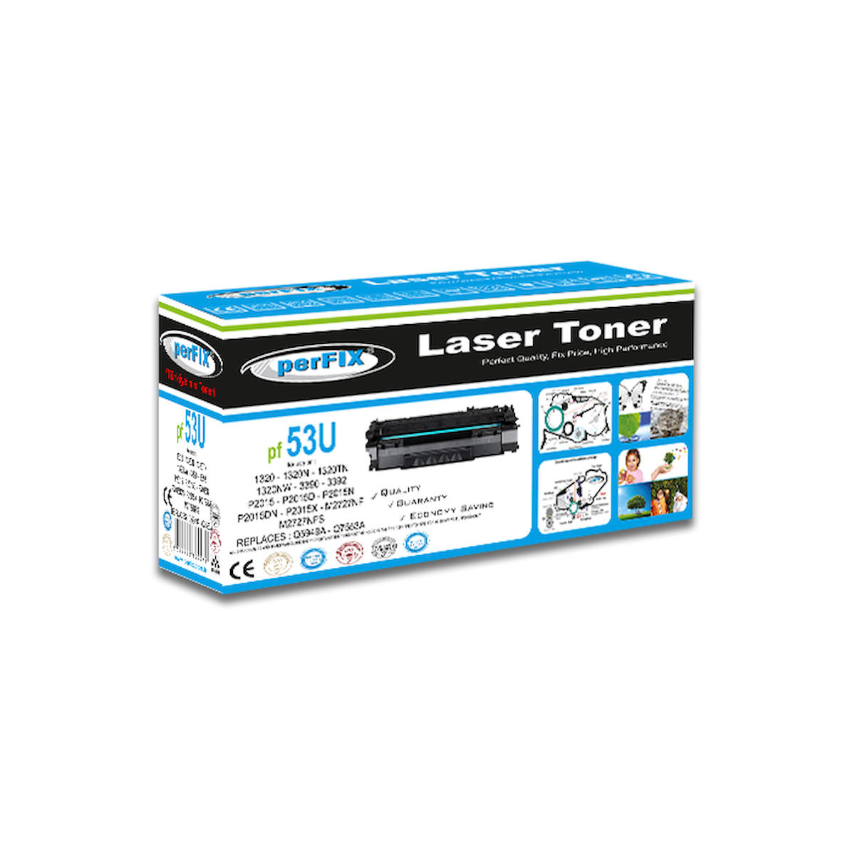 perFIX HP Q7553A - Q5949A UNIVERSAL MUADİL TONER