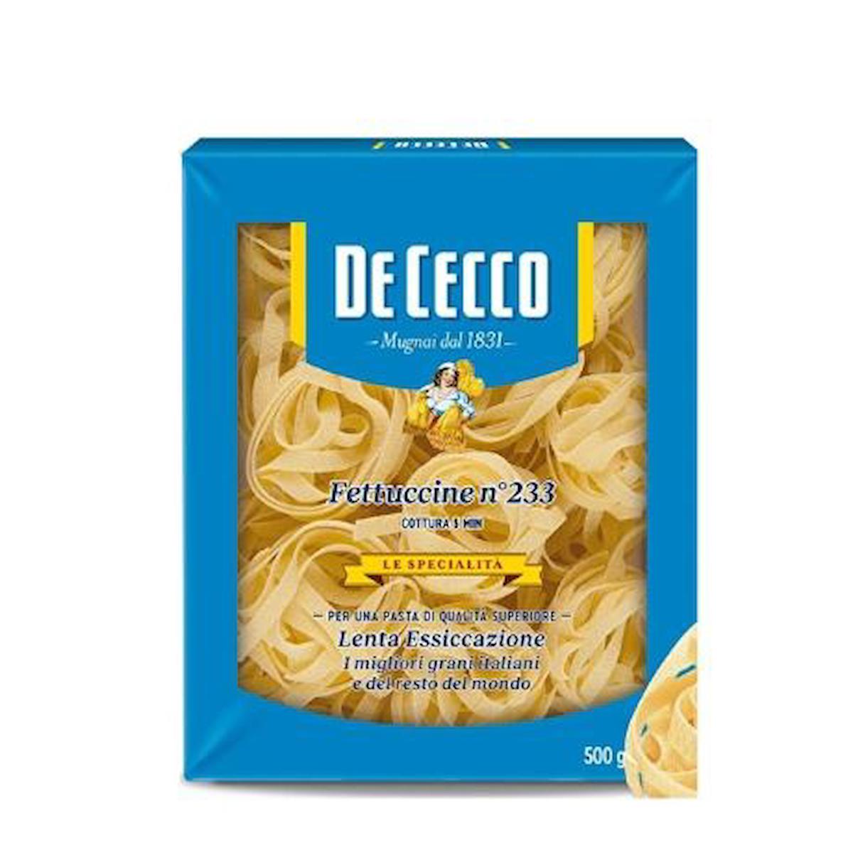 De Cecco Fettuccine Makarna 500 gr