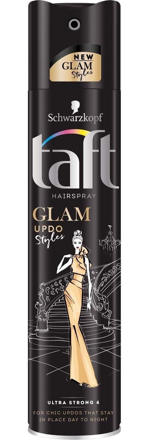 Taft Glam Saç Spreyi 250ML Zarif Topuz