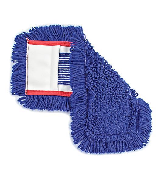 Omniclean UCTM N0037 Zincir Orlon Nemli Mop Yedeği 50 cm Mavi 