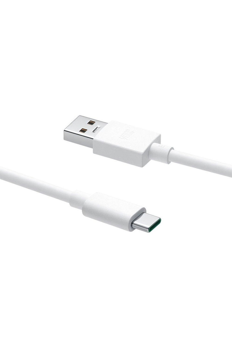 4 ADET Oppo Power Adapter 33W & USB To Type – C Cable White