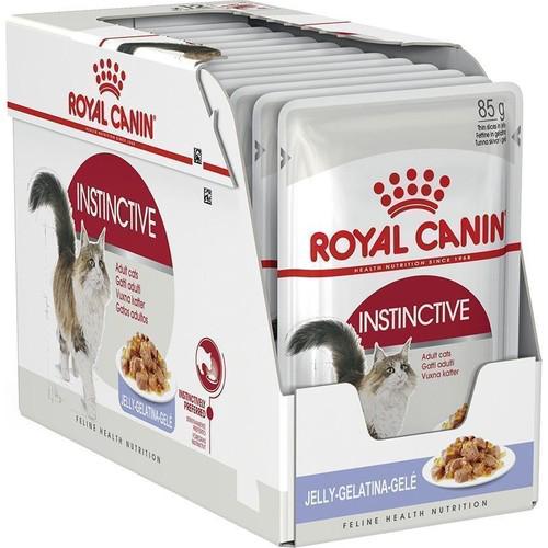 Royal Canin İnstinctive Jelly Pouch Kedi Konserve Maması 85 Gr 12 Adet