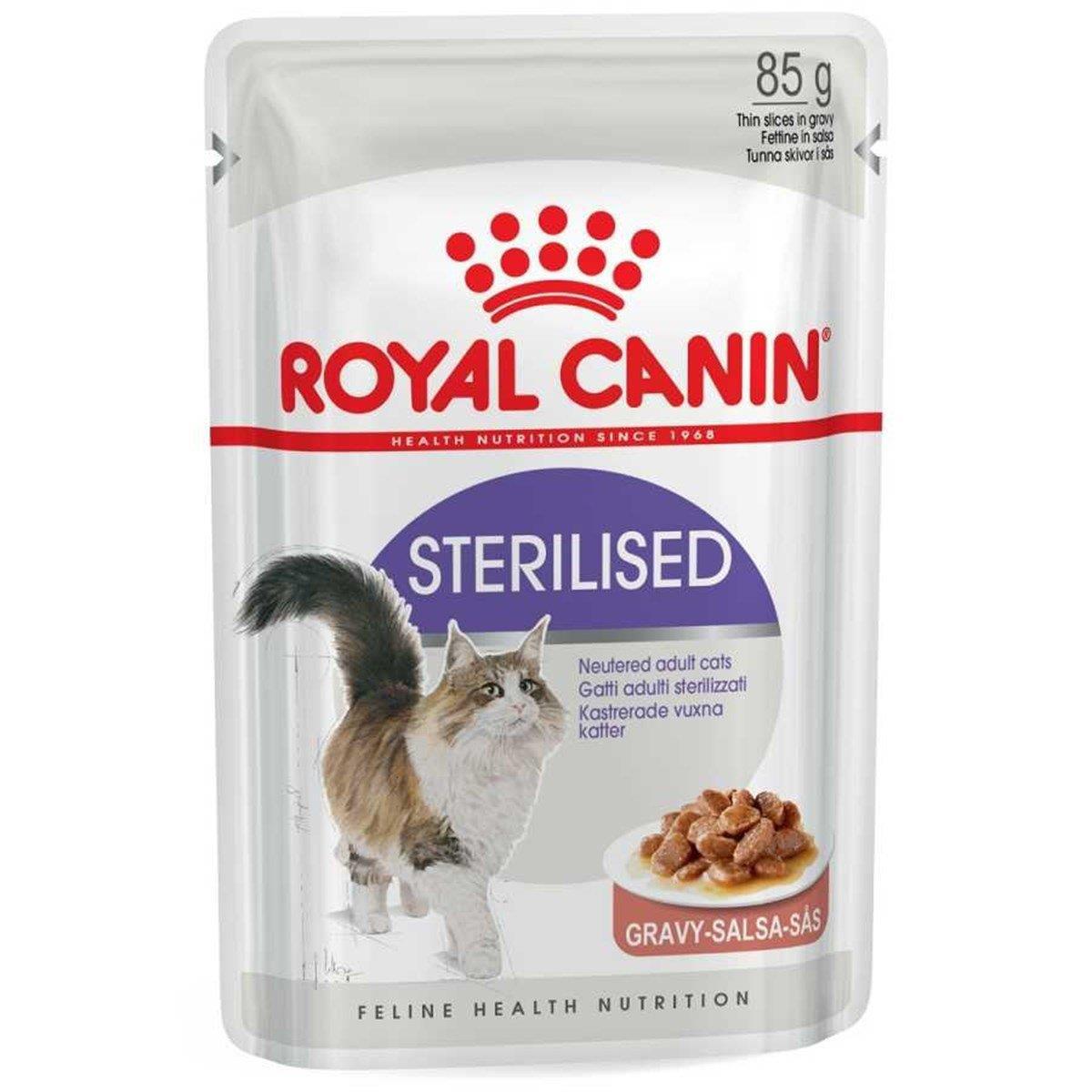 Royal Canin Sterilised Gravy Soslu Kısır Kedi Konservesi 85 Gr