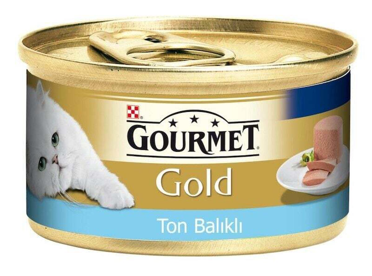 Gourmet Gold Kıyılmış Ton Balıklı Yetişkin Kedi Konservesi 85 gr