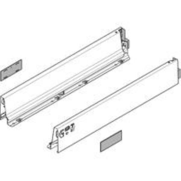 Blum 378M4502Sa Tdbx Antaro Çekmece Yanı 45 Cm Sağ/Sol Gri