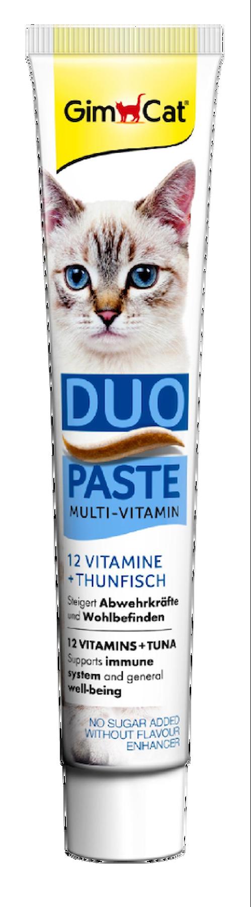 GimCat Multi-Vitamin Duo Paste Tuna + 12 Vitaminli 50 Gr