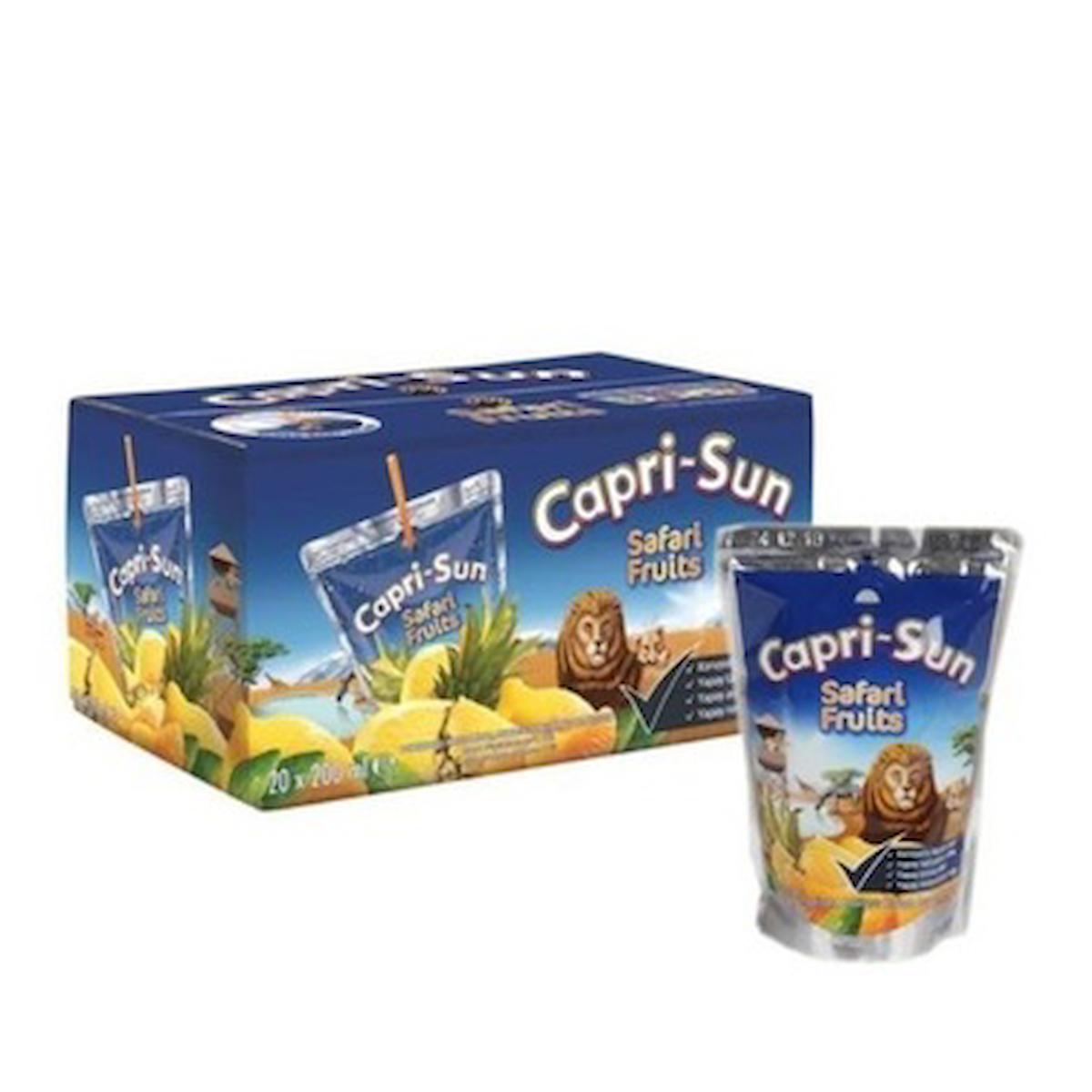 Caprı-Sun 200 Ml*20 Lı Kolı Safarı