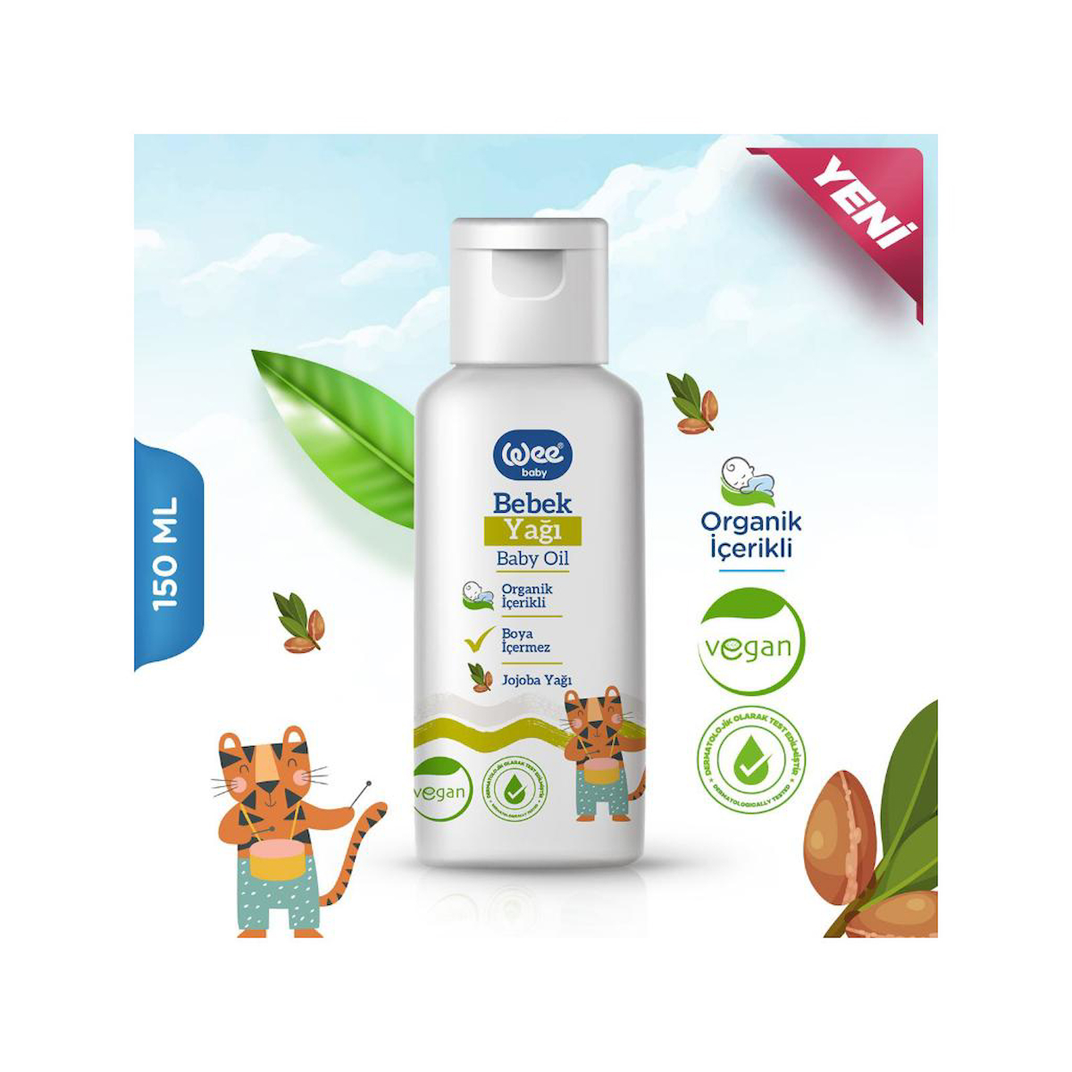 Wee Baby Bebek Yağı 150 Ml