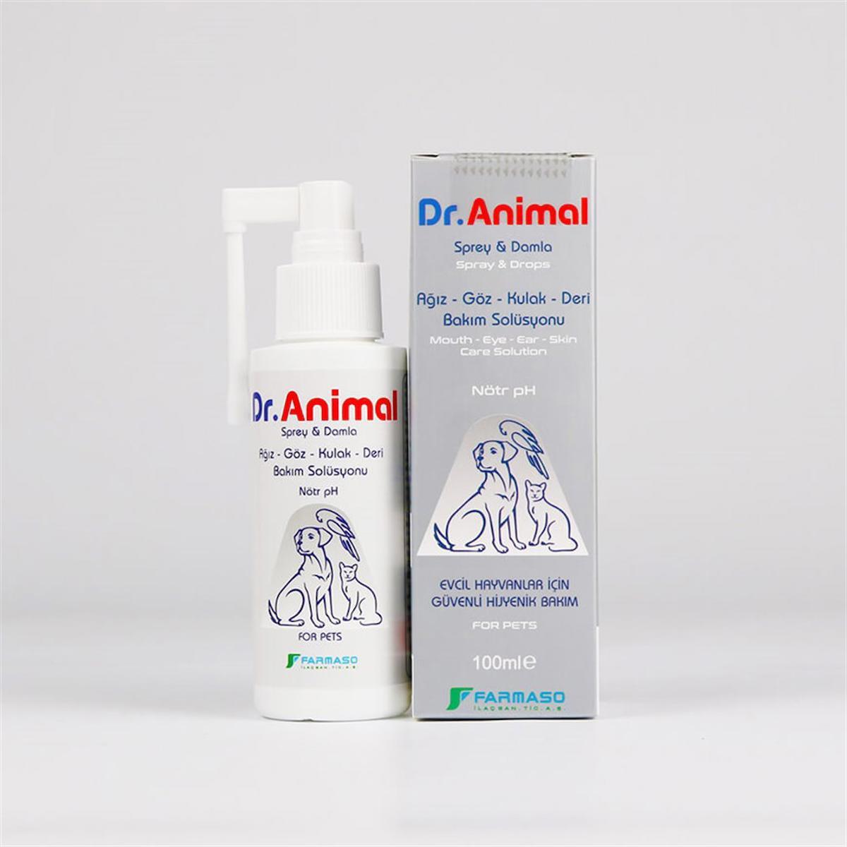 Dr. Animal Yara Ve Cilt Bakım Solüsyonu 100 Ml