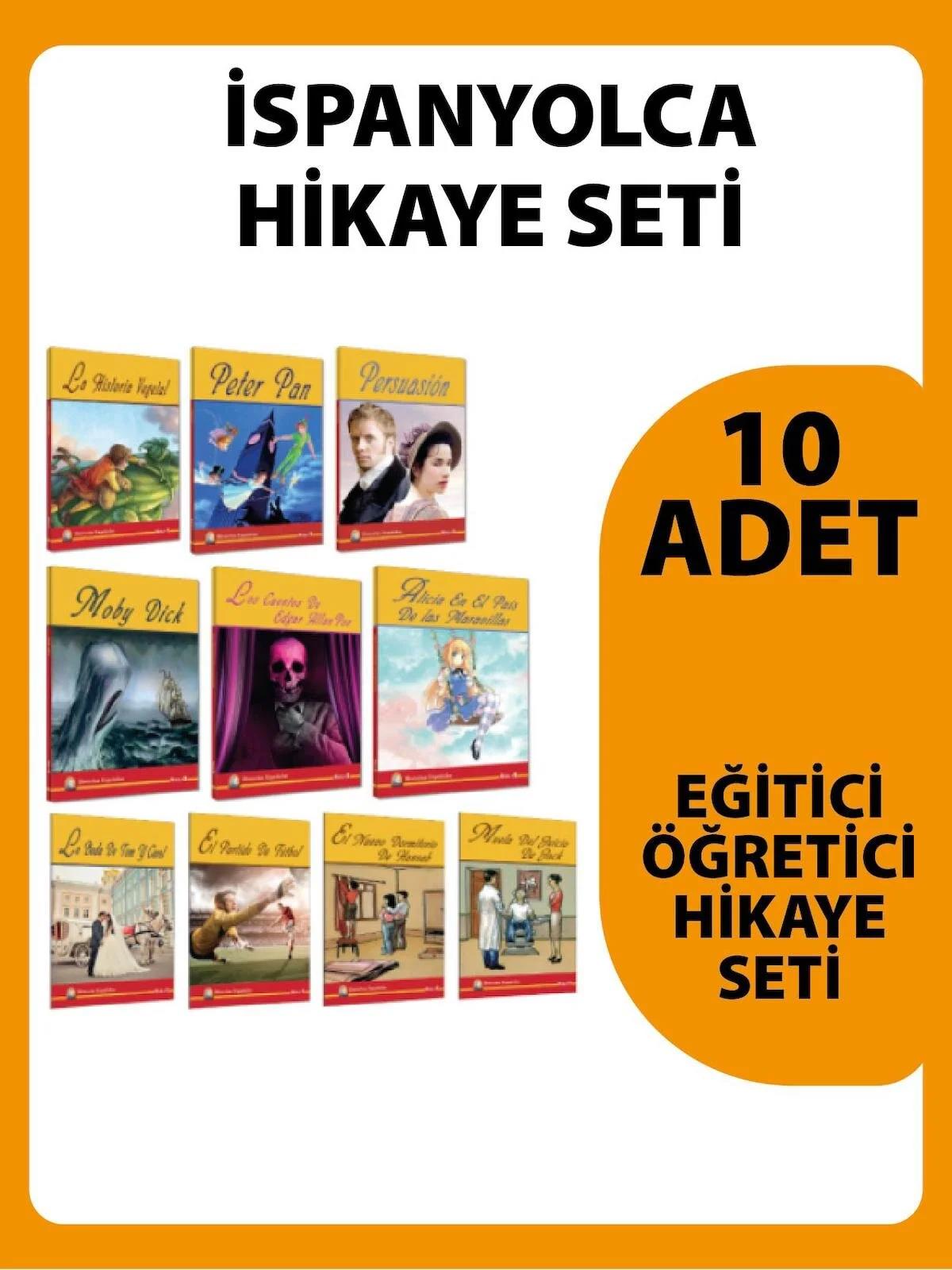 İSPANYOLCA HİKAYE 10.LU SET.