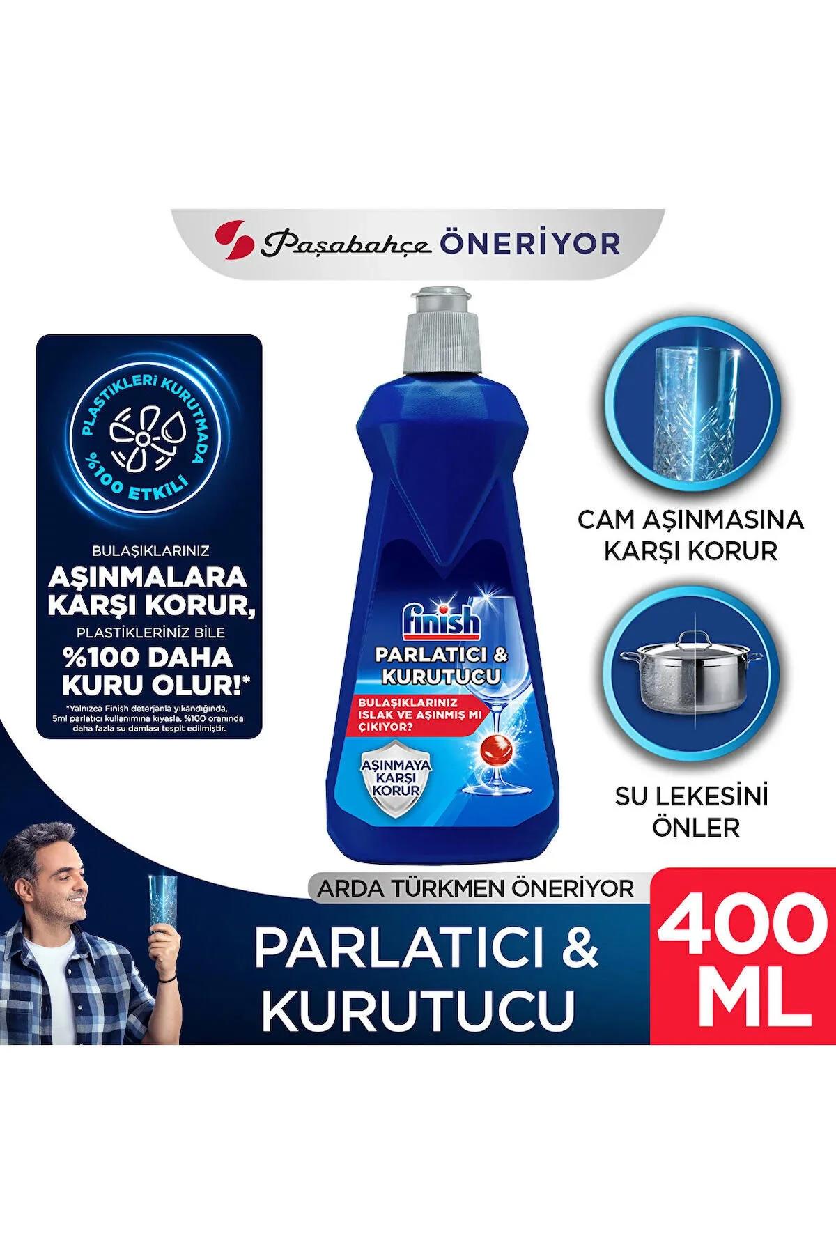 Finish Bulaşık Makinesi Parlatıcı Ve Kurutucu 100 Yıkama 400 ml