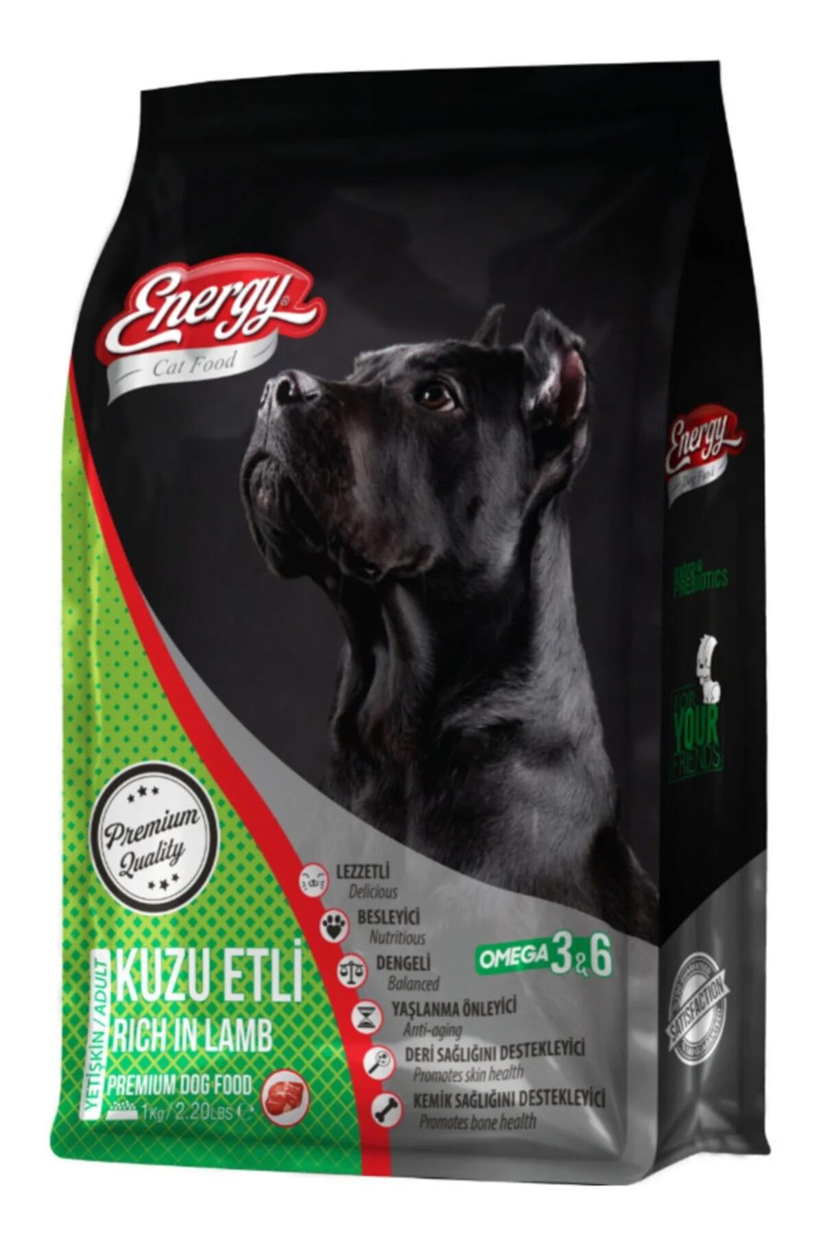 energy 1kg x 12 adet Yetişkin Kuzu Etli Köpek Maması