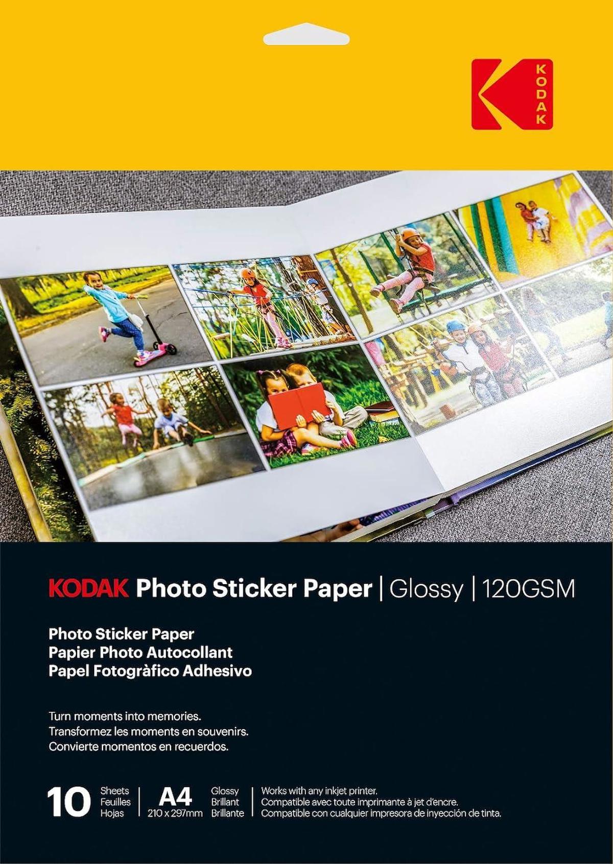 Kodak 120 Gram Sticker Kağıdı - A4*10 - CAT9891-338