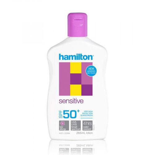 Hamilton Sensitive Lotion SPF50+ 265 ml