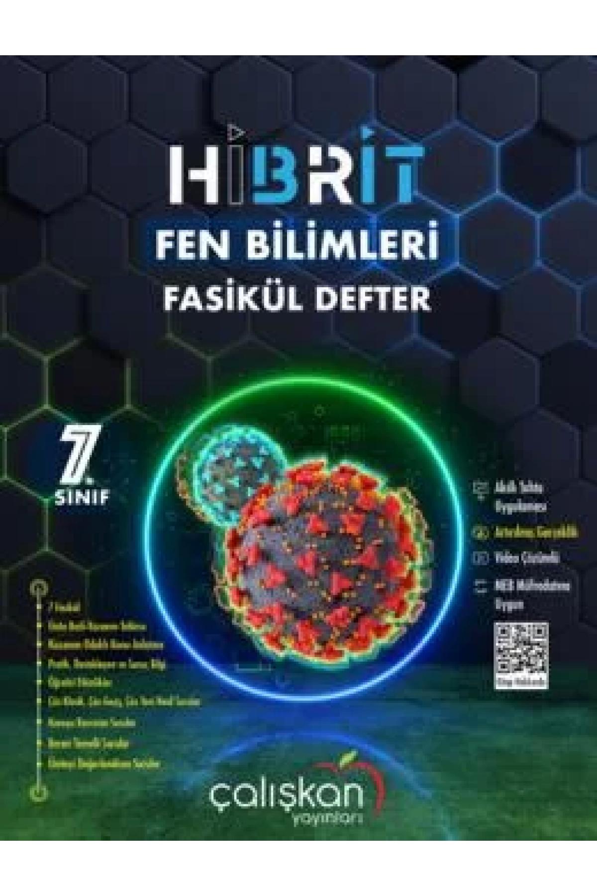 7.Sınıf Hibrit Fasikül Defter / Fen Bilimleri