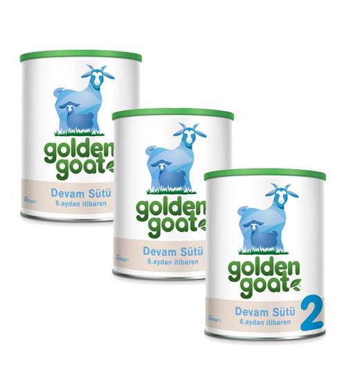 Golden Goat 2 Keçi Sütü Bazlı Mama 3 Adet