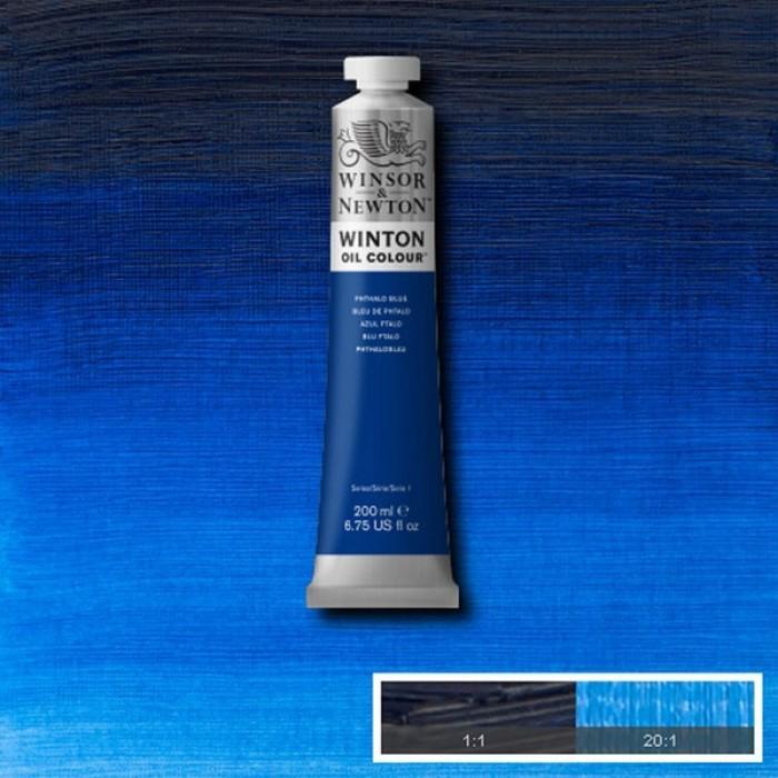 Winsor&Newton Winton Yağlı Boya 200 ml No:30 Phthalo Blue