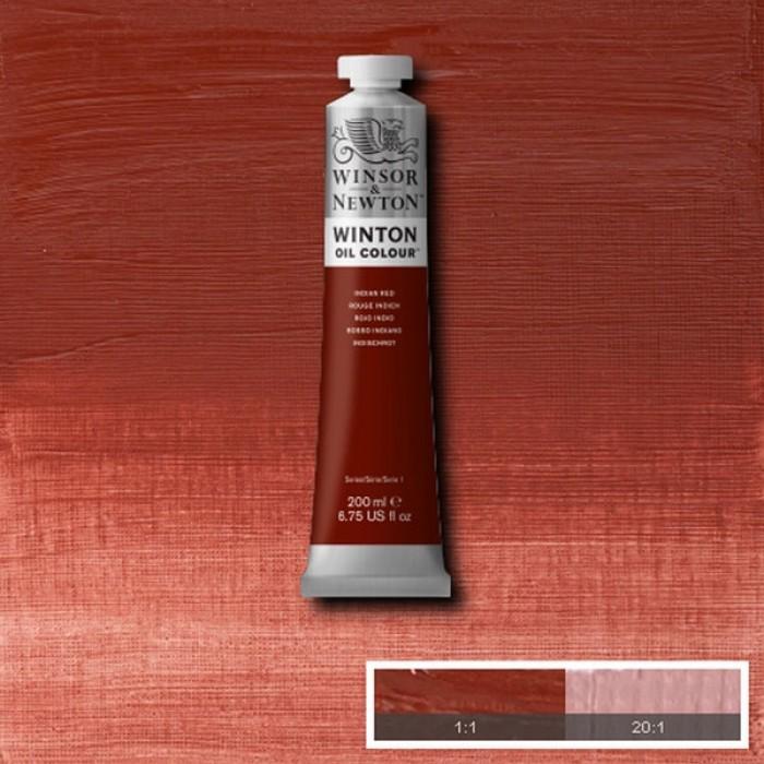 Winsor&Newton Winton Yağlı Boya 200 ml No:23 Indian Red