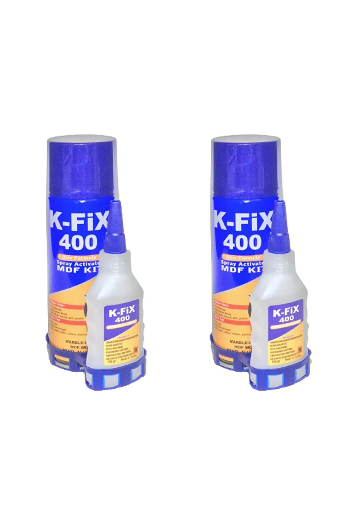 K-Fix 400 Hızlı Yapıştırıcı (400 ml/100 gr) x 2 Adet