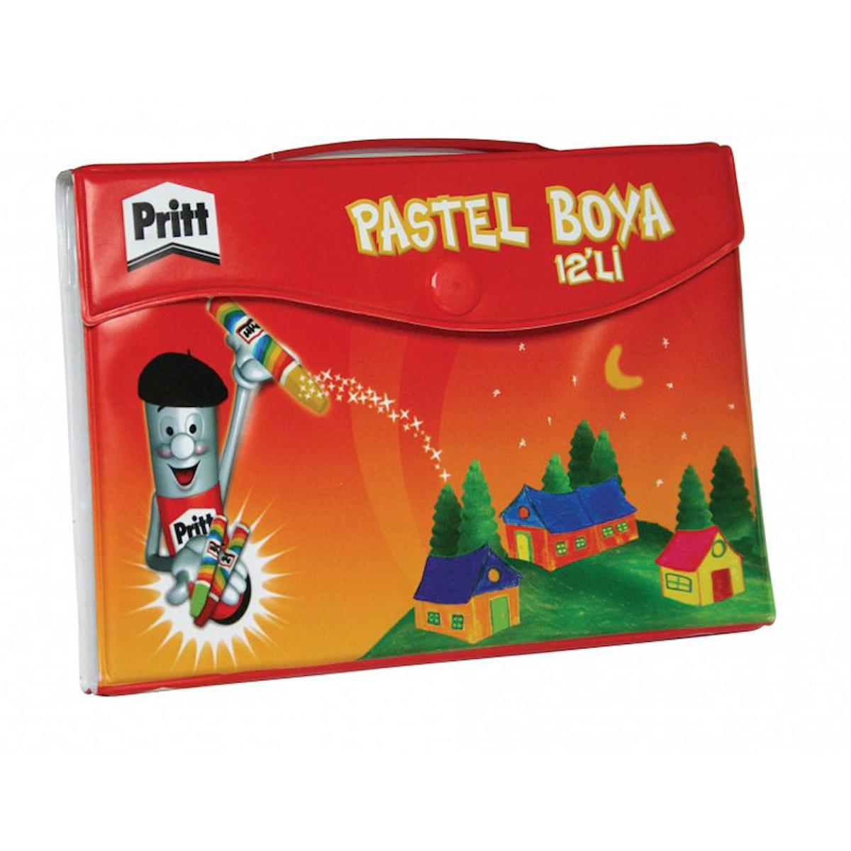 Pritt pastel Boya 12 li Çantalı