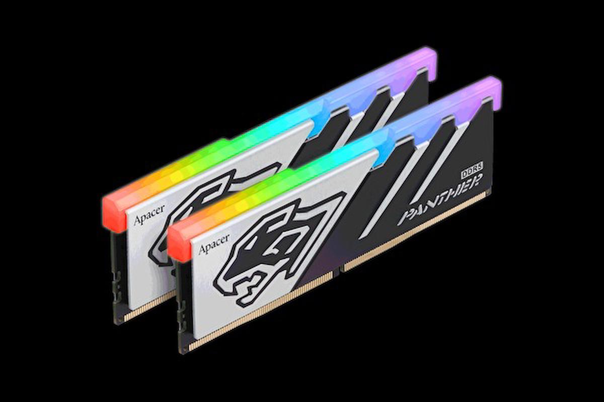 Apacer Panther 32GB (2X 16GB) DDR5 6000MHz RGB Soğutuculu CL40 Gaming PC Ram AH5U32G60C5129BAA-2