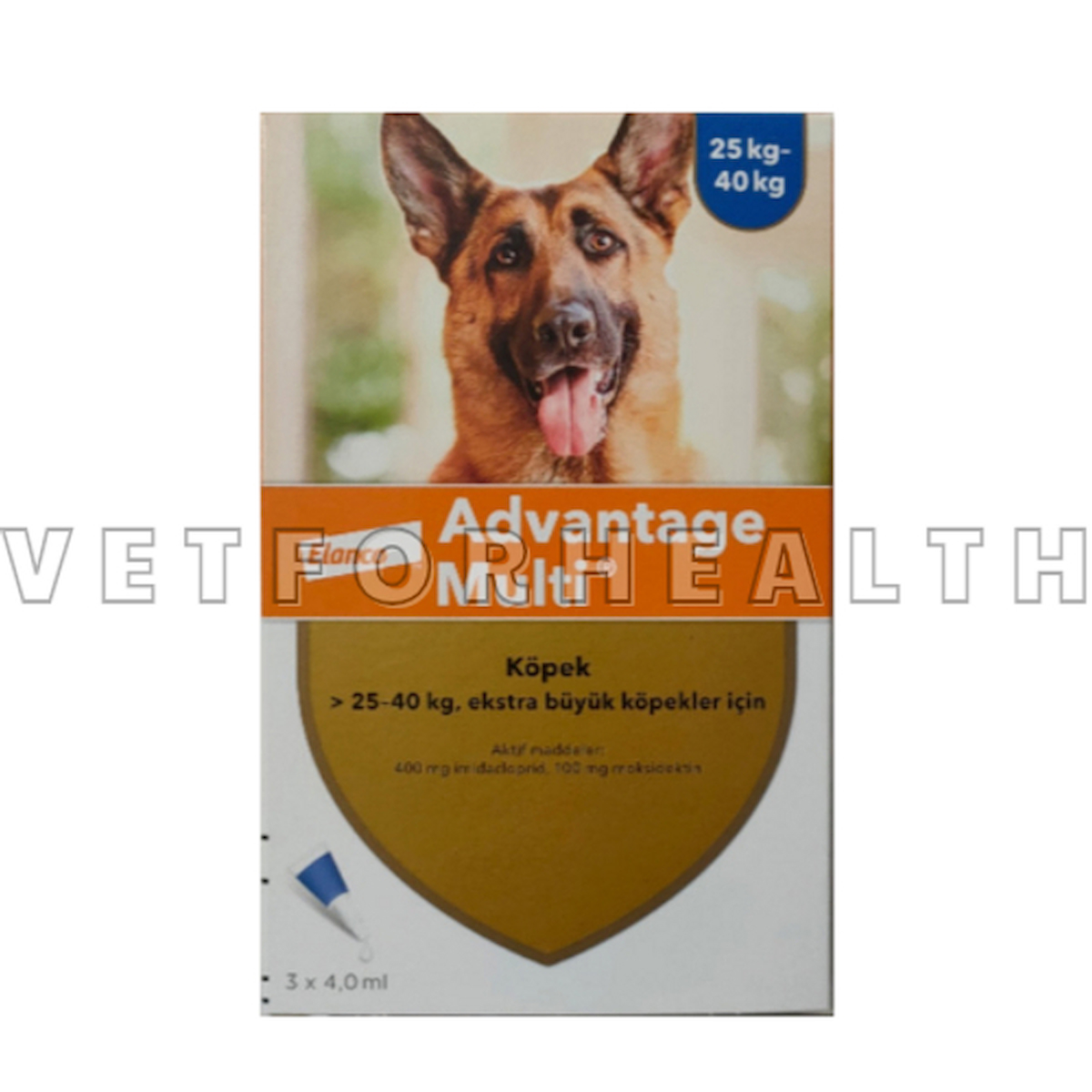 Advantage Multi 25-40kg Köpekler İçin 3 Pipet SKT:2026