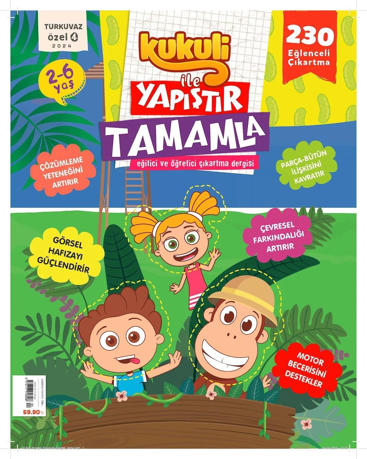 KUKULİ İLE YAPIŞTIR TAMAMLA 4