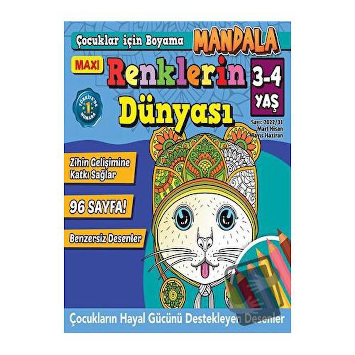 Maxi Mandala Renklerin Dünyası 2