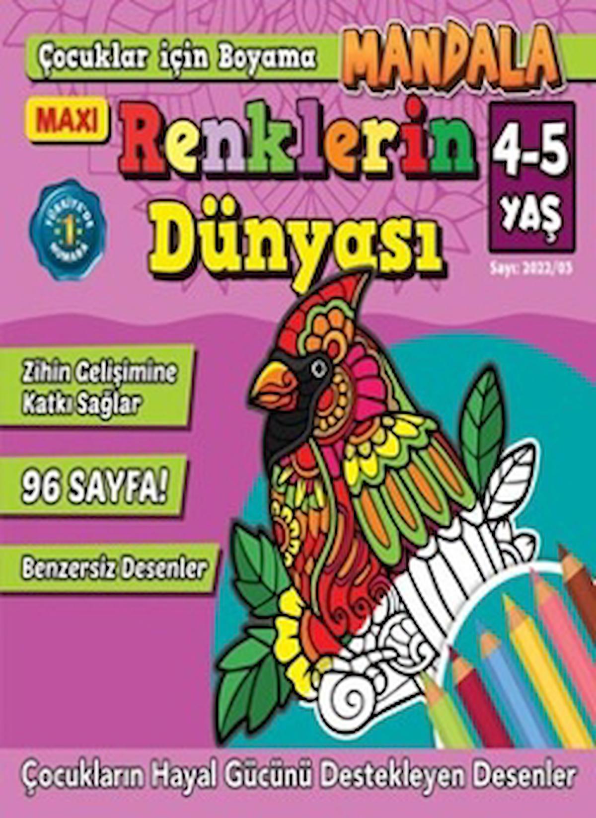 Maxi Mandala Renklerin Dünyası 4