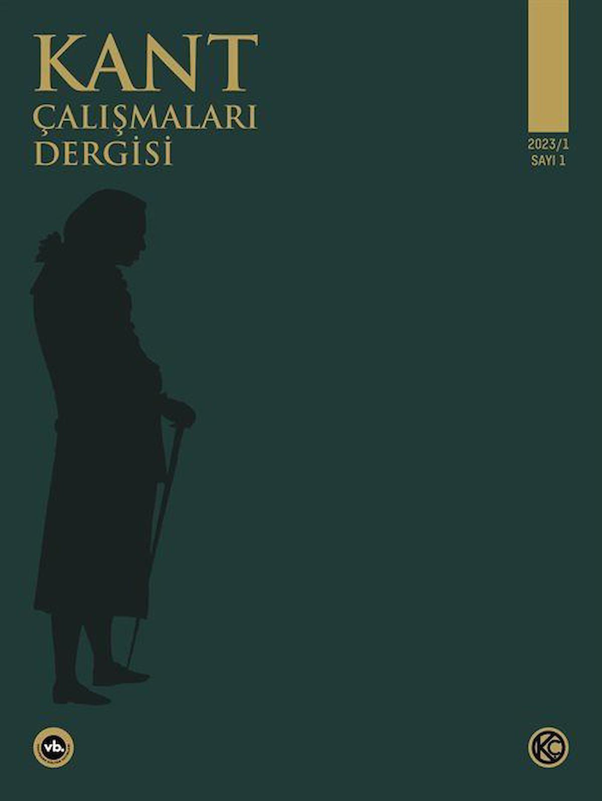 Kant Çalışmaları Dergisi / Kolektif