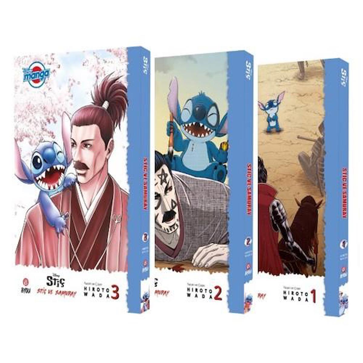 Disney Stiç ve Samuray 1-2-3 Kitap Set