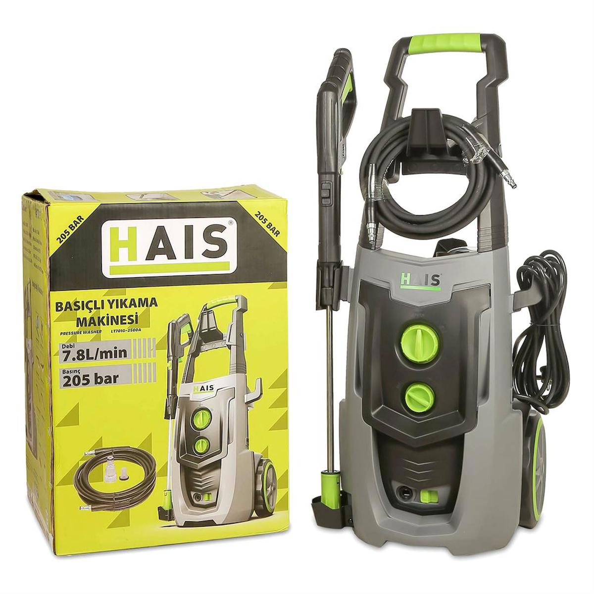 Hais Basınçlı Yıkama Makinesi 205 Bar 2500 W - LT701G