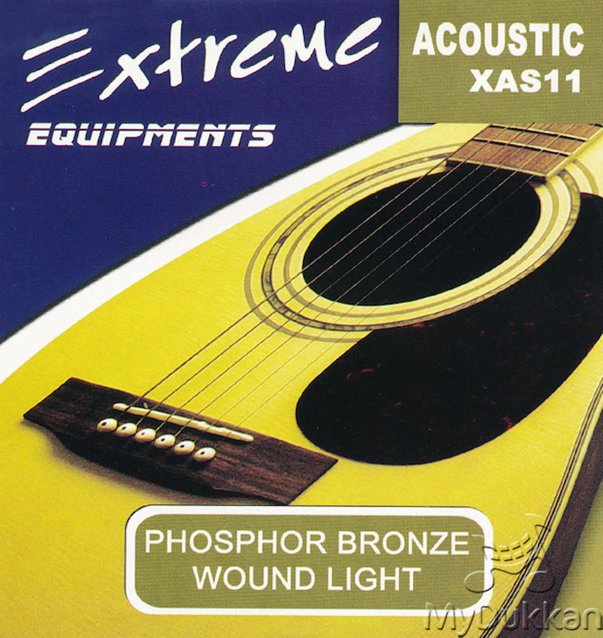 Extreme XAS11 Takım Tel Akustik Gitar Teli 011-