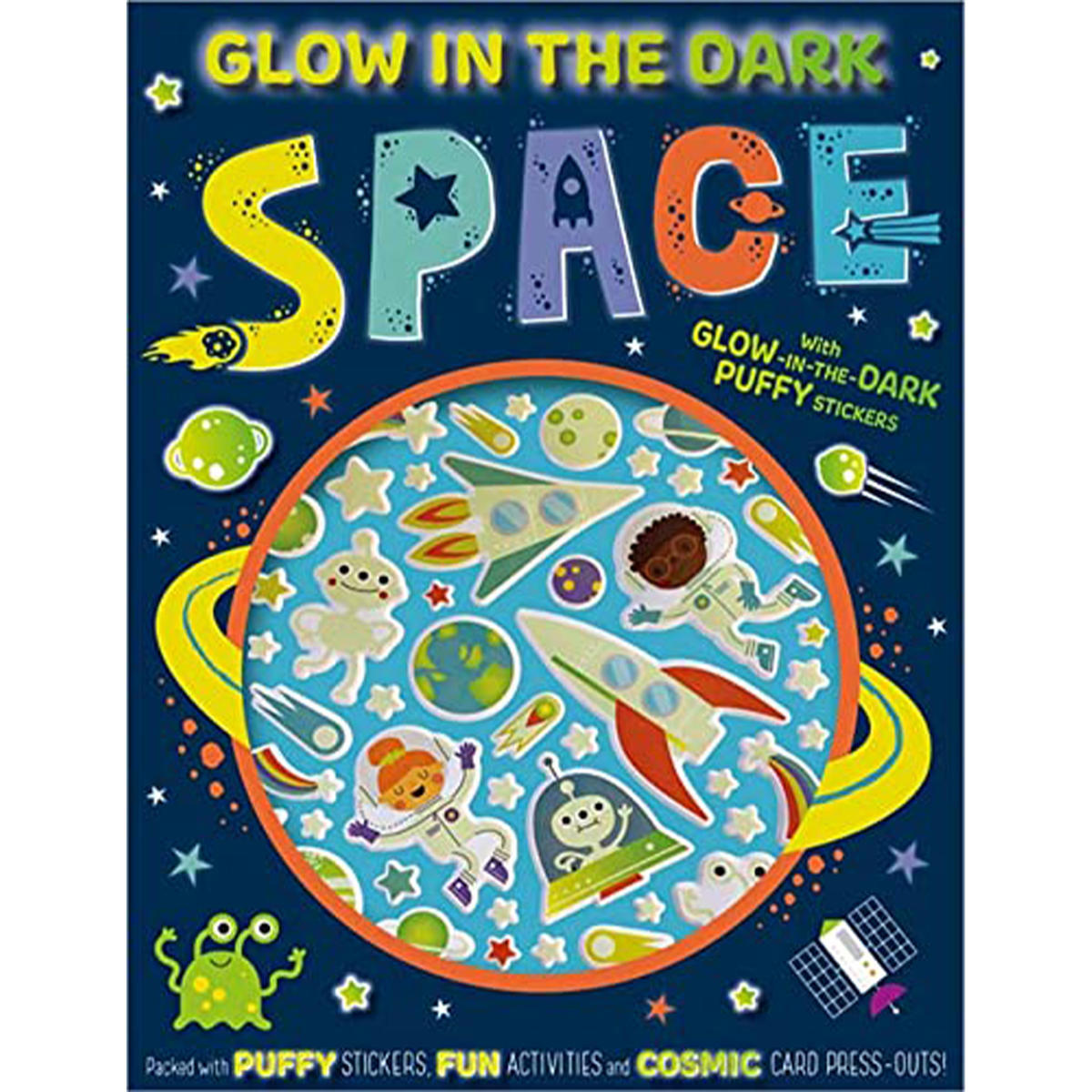 Glow in the Dark Space Activity Book