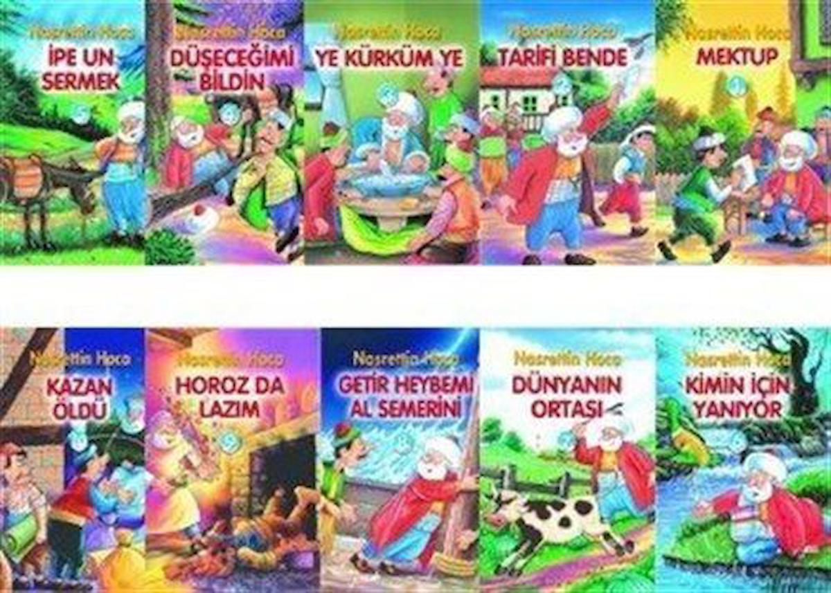 Nasrettin Hoca Dizisi (10 Kitap Takım)