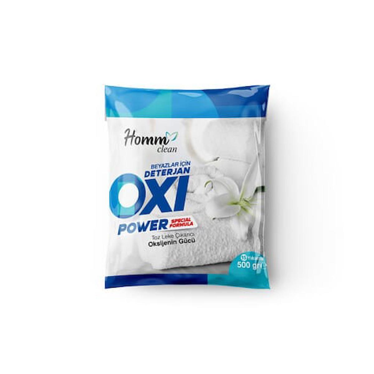 HOMM CLEAN Oxi Power 500 gr Beyazlar İçin Leke Çıkarıcı