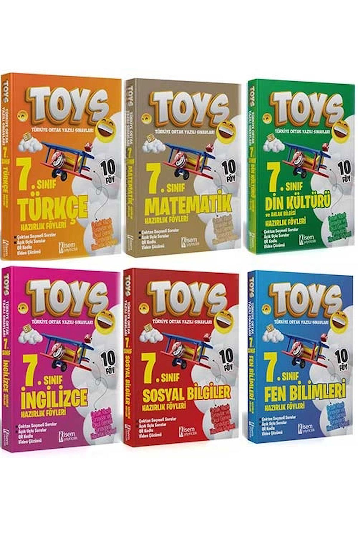 İsem Yayıncılık 7. Sınıf TOYS Tüm Dersler Soru Bankası Seti