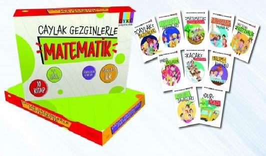 Çaylak Gezginlerle Matematik Hikaye Seti 10 Kitap