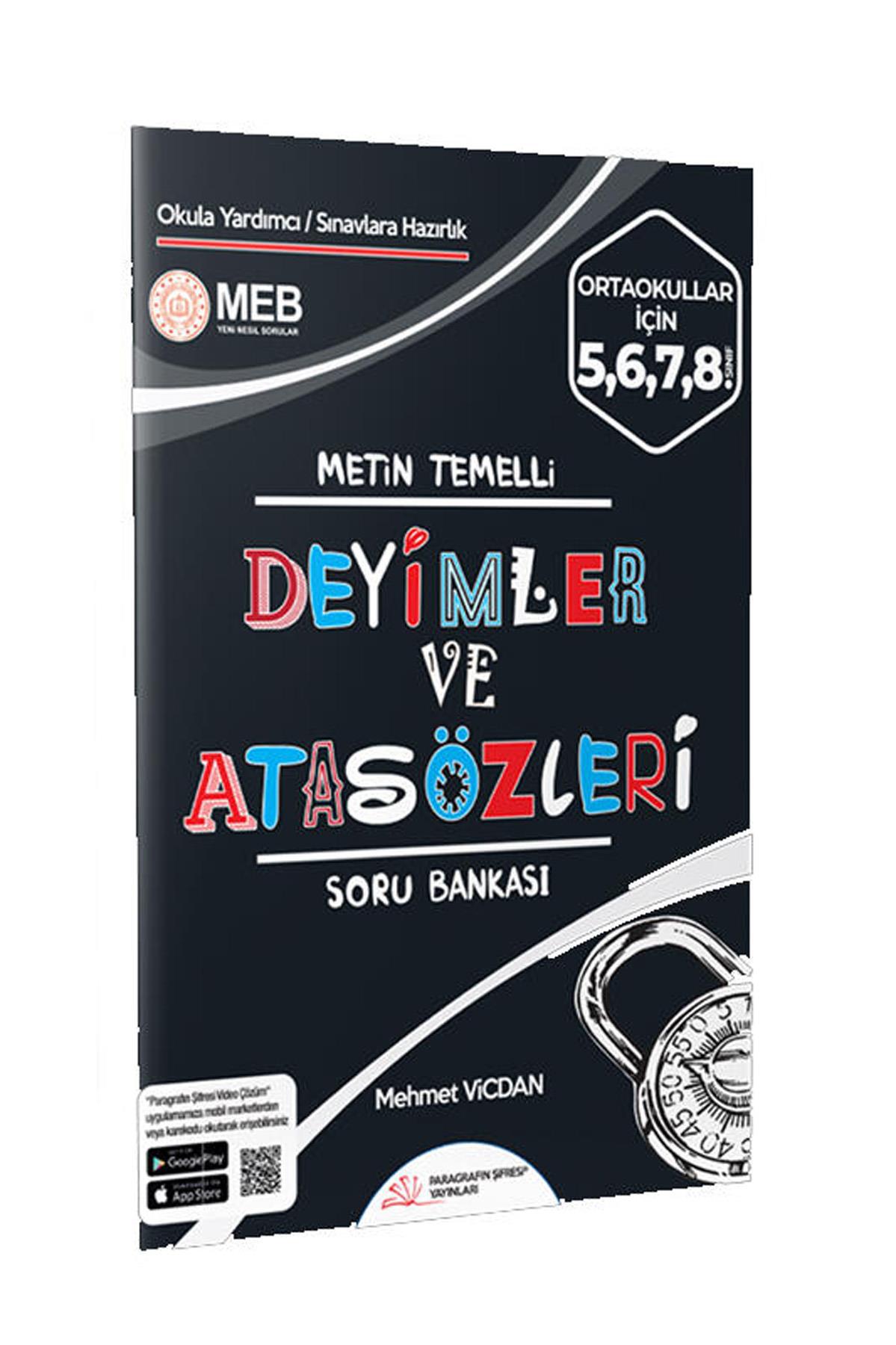 8. Sınıf Deyimler ve Atasözleri Soru Bankası