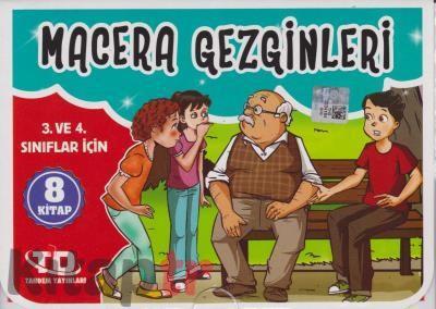 Tandem 3. ve 4. Sınıflar için Macera Gezginleri 8 Kitap