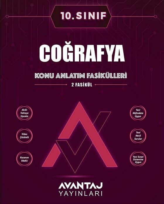 Avantaj 10. Sınıf Coğrafya Konu Anlatım Fasikülleri