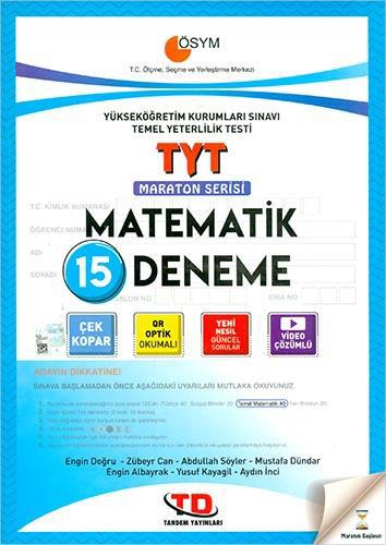 TYT Matematik 15 Deneme Maraton Serisi