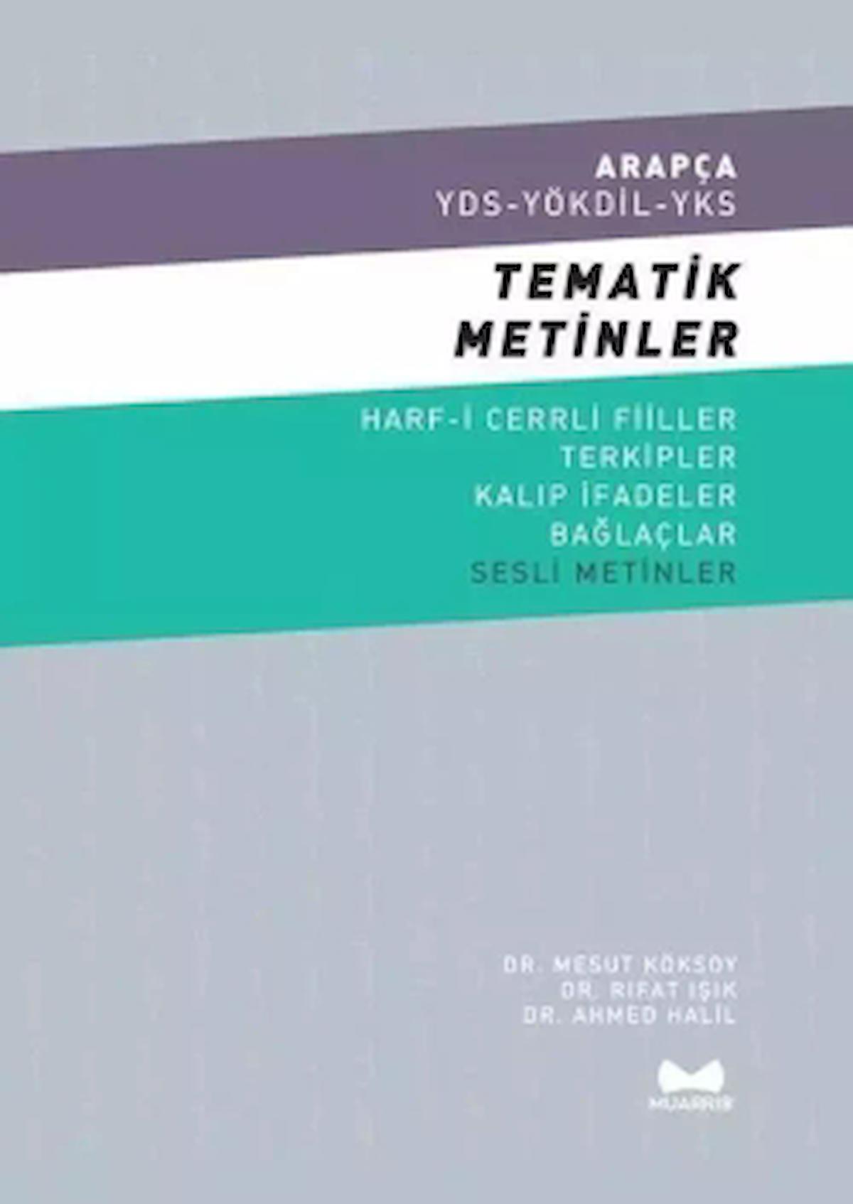 Arapça YDS - YÖKDİL - YKS Tematik Metinler